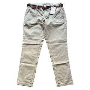 NEW Dockers Khaki Belted Utility Pants